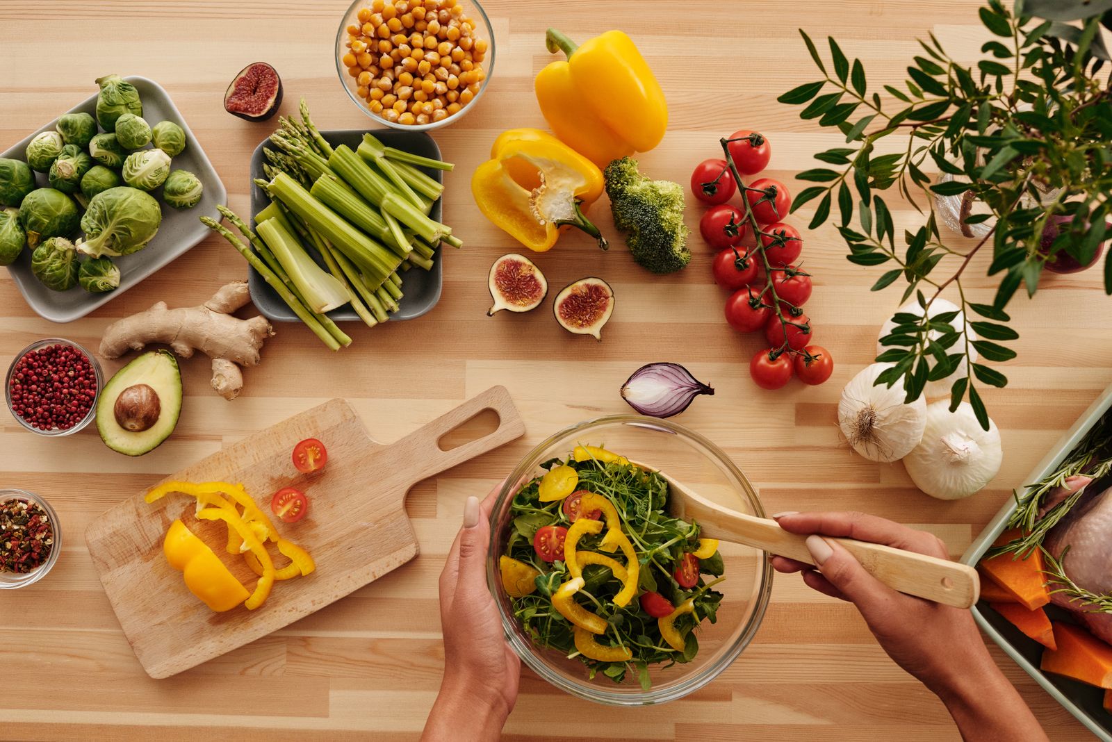 Photo representing wellness and nutrition